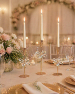 Luxury Crystal Candle Holder Set – 3 Piece Elegant Table Deco - Image 2